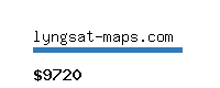 lyngsat-maps.com Website value calculator