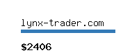 lynx-trader.com Website value calculator