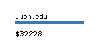 lyon.edu Website value calculator