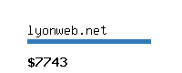 lyonweb.net Website value calculator