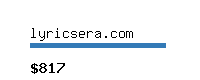 lyricsera.com Website value calculator