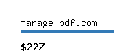 manage-pdf.com Website value calculator