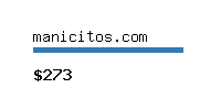 manicitos.com Website value calculator