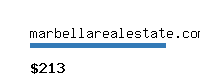 marbellarealestate.com Website value calculator