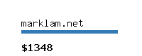 marklam.net Website value calculator