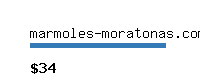 marmoles-moratonas.com Website value calculator