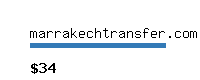 marrakechtransfer.com Website value calculator