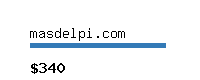 masdelpi.com Website value calculator