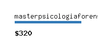 masterpsicologiaforense.com Website value calculator