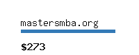 mastersmba.org Website value calculator