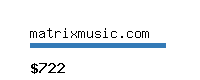 matrixmusic.com Website value calculator
