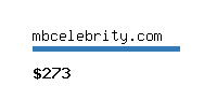 mbcelebrity.com Website value calculator