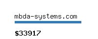 mbda-systems.com Website value calculator