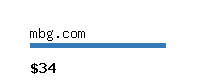 mbg.com Website value calculator