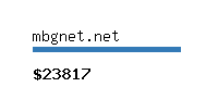 mbgnet.net Website value calculator