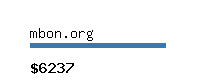 mbon.org Website value calculator