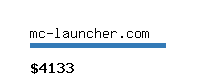 mc-launcher.com Website value calculator