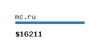 mc.ru Website value calculator