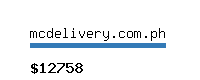 mcdelivery.com.ph Website value calculator