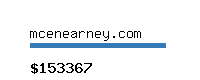 mcenearney.com Website value calculator