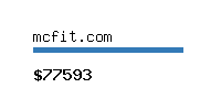 mcfit.com Website value calculator