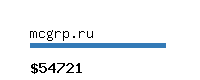 mcgrp.ru Website value calculator