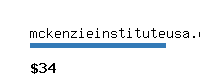 mckenzieinstituteusa.org Website value calculator