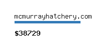 mcmurrayhatchery.com Website value calculator