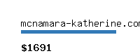 mcnamara-katherine.com Website value calculator