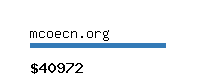 mcoecn.org Website value calculator