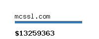 mcssl.com Website value calculator