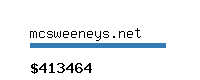 mcsweeneys.net Website value calculator