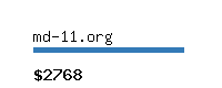 md-11.org Website value calculator