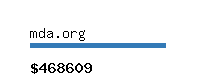 mda.org Website value calculator