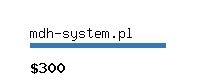 mdh-system.pl Website value calculator