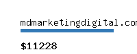 mdmarketingdigital.com Website value calculator