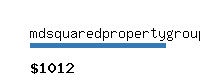 mdsquaredpropertygroup.com Website value calculator