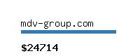 mdv-group.com Website value calculator