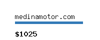 medinamotor.com Website value calculator