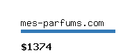 mes-parfums.com Website value calculator