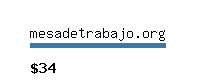 mesadetrabajo.org Website value calculator