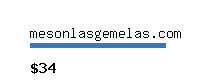 mesonlasgemelas.com Website value calculator