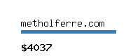 metholferre.com Website value calculator