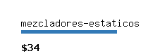 mezcladores-estaticos.com Website value calculator