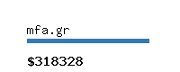 mfa.gr Website value calculator