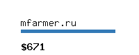 mfarmer.ru Website value calculator