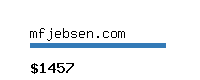 mfjebsen.com Website value calculator