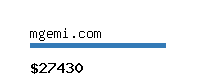 mgemi.com Website value calculator