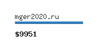 mger2020.ru Website value calculator