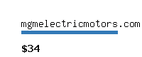 mgmelectricmotors.com Website value calculator